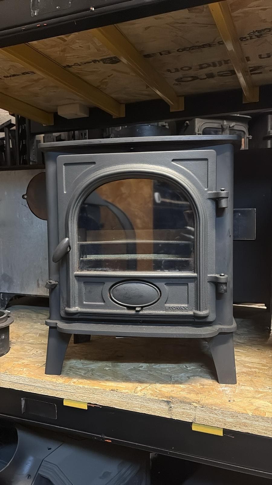 🔥 RESTORED “STOVAX STOCKTON 5” 5KW Multifuel DEFRA stove Wood Log Burner 🔥 — view 3