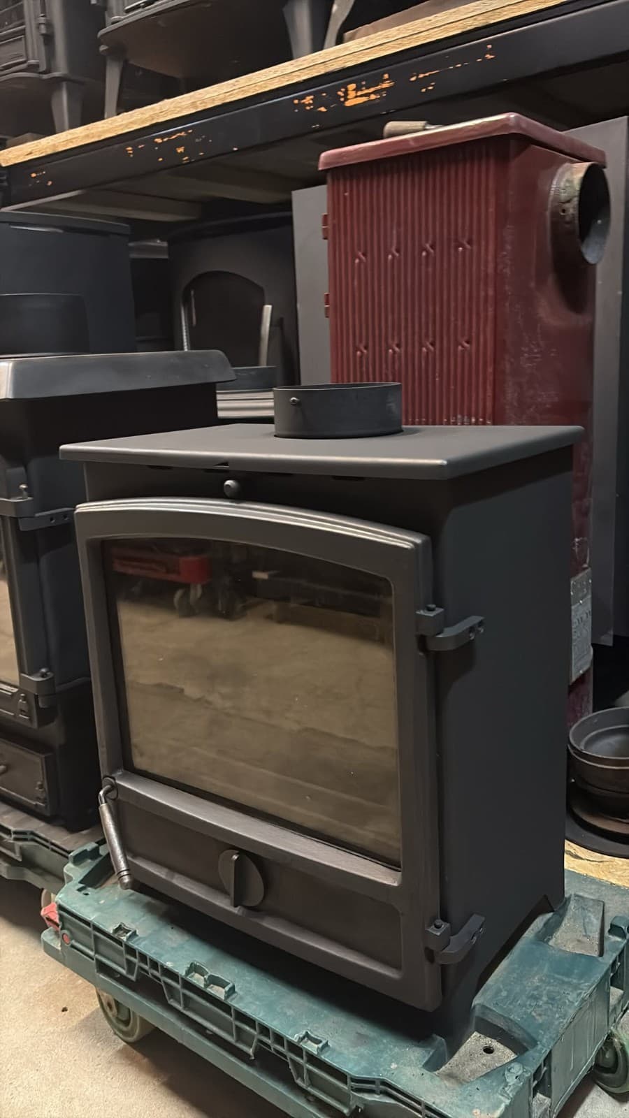 Fireline FX Wide Screen 5kW Multi-Fuel Stove (log,wood+burner), , ๐๐๐ โ view 3