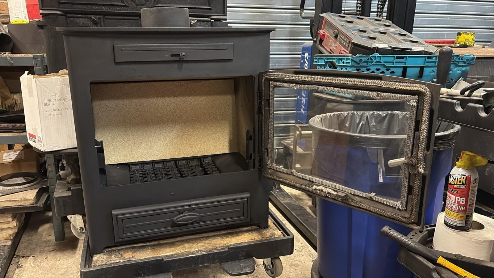Aarrow Hamlet 7Kw FLATTOP, COAL multifuel Stove delivery available! — view 2