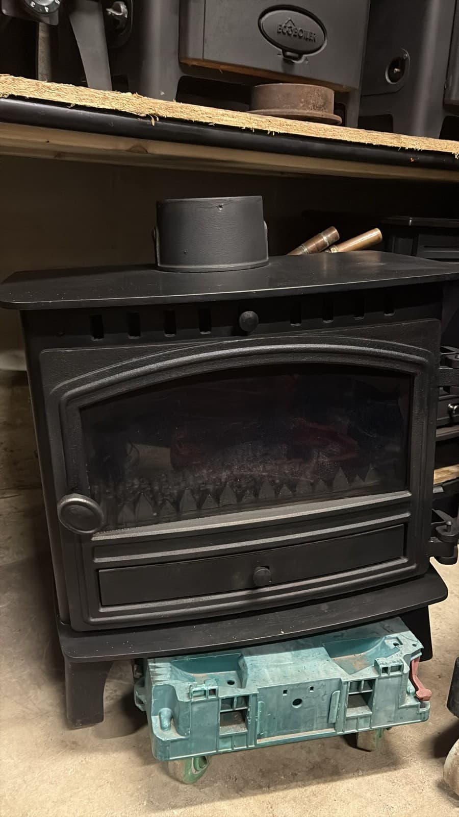 Hunter Herald 8 Stove 8kw, BOILER, MULTIFUEL, COAL (log,wood+burner), ๐๐ โ view 4