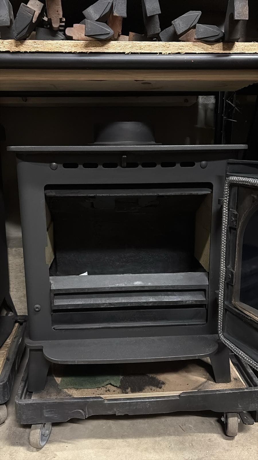 Stovax Stockton 7, BOILER 8kW, Muiltifuel BOILER Stove (log,wood+burner), 🚚🚚 — view 5