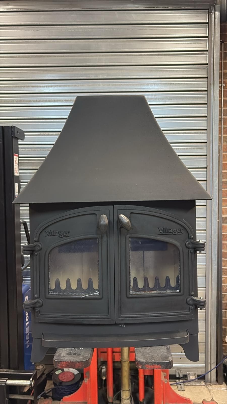 Villager Canopy Stove, 7kW MULTIFUEL, COAL (log,wood+burner), 🚚🚚🚚 — view 2