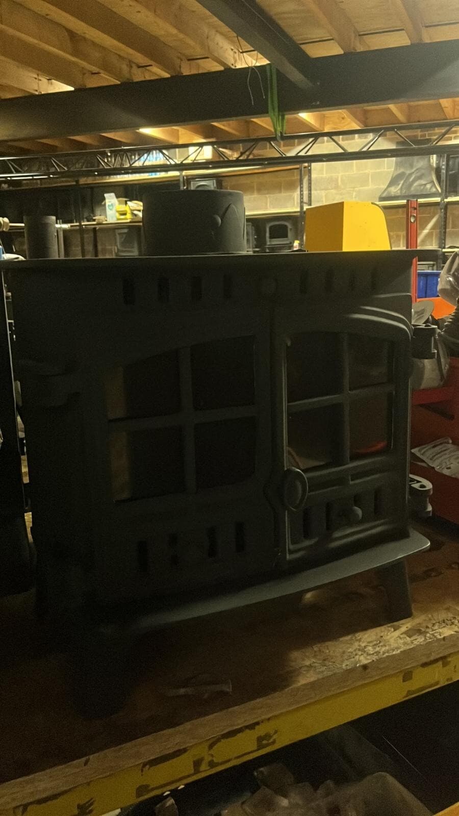 Hunter Herald 8 Stove Mk2 8kw, Woodburner (log,wood+burner), DEFRA, ๐๐ โ view 5