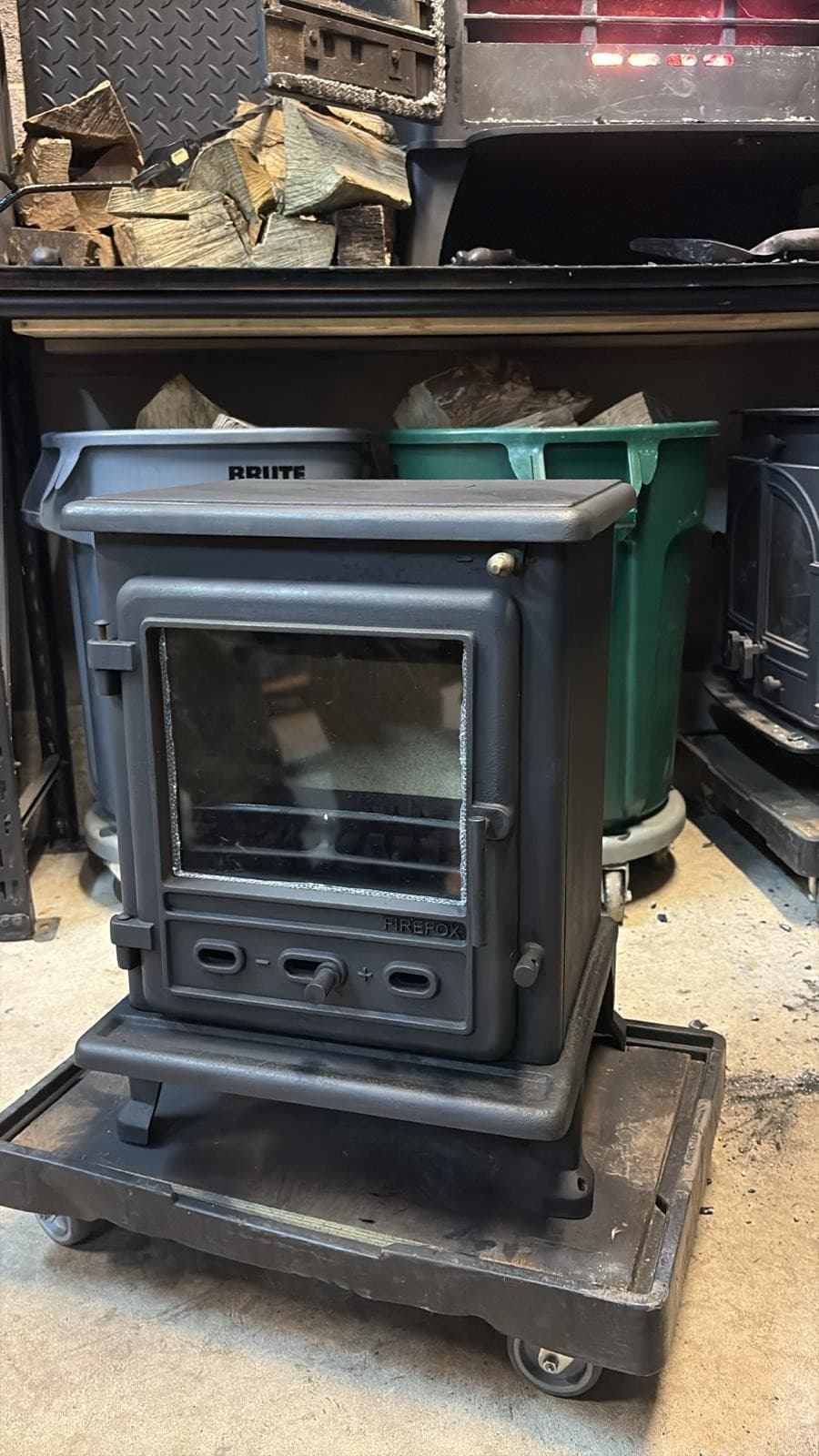 Firefox 5 Stove 5kw, MULTIFUEL, (log,wood+burner), DEFRA, 🚚🚚🚚 — view 3