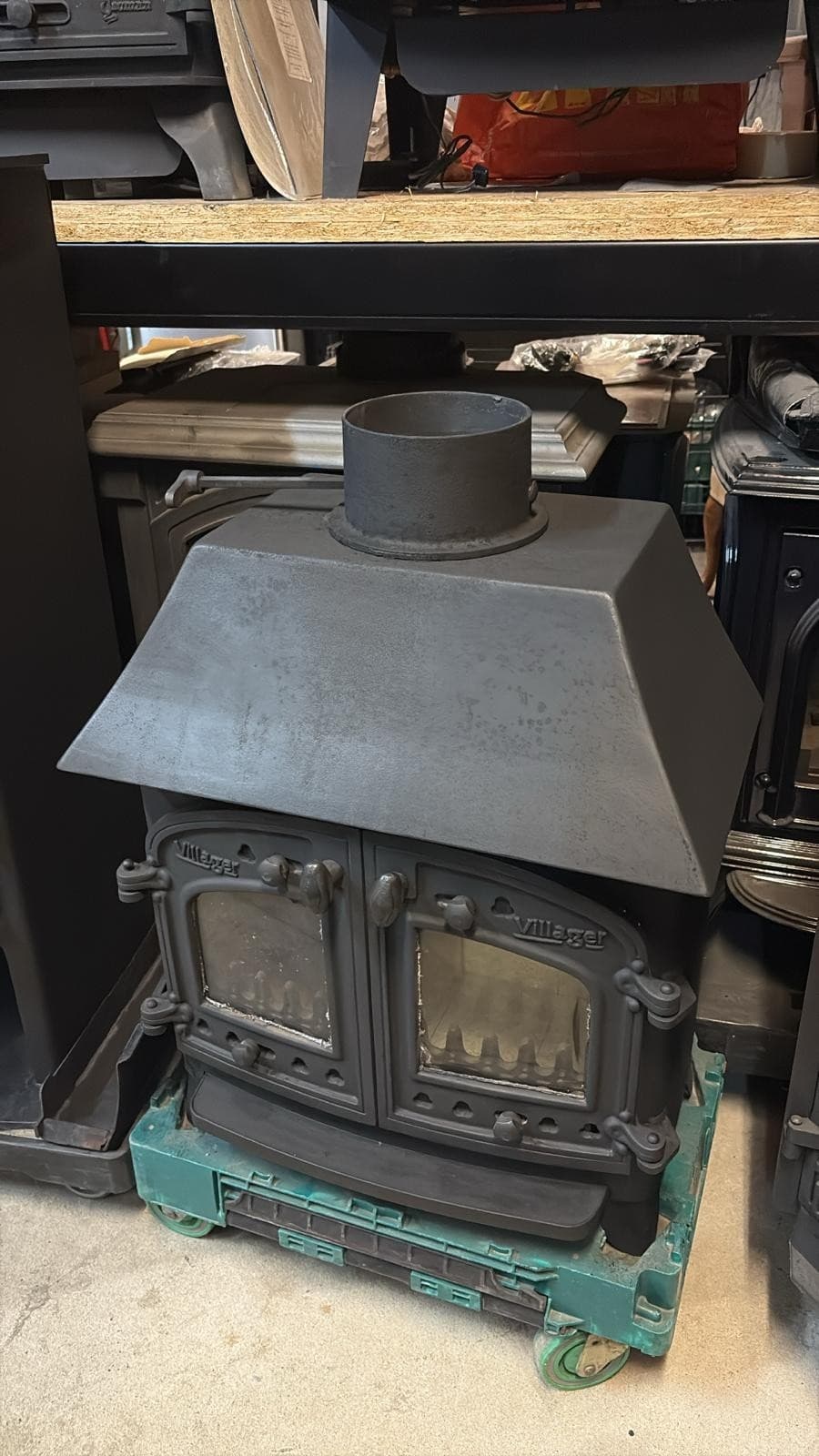 VILLAGER B range stove Stove, 7kW WOODBURNER, (log,wood+burner), ๐๐๐ โ view 5