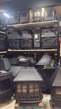 Hunter Herald 8 Stove 8kw, MULTIFUEL, (log,wood+burner), CANOPY STOVE🚚🚚🚚