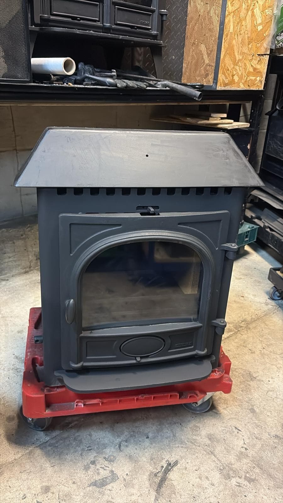 Stovax Stockton 7 INSET, 7kW, Multifuel, STOVE, (log,wood+burner), DEFRA, ๐ โ view 4