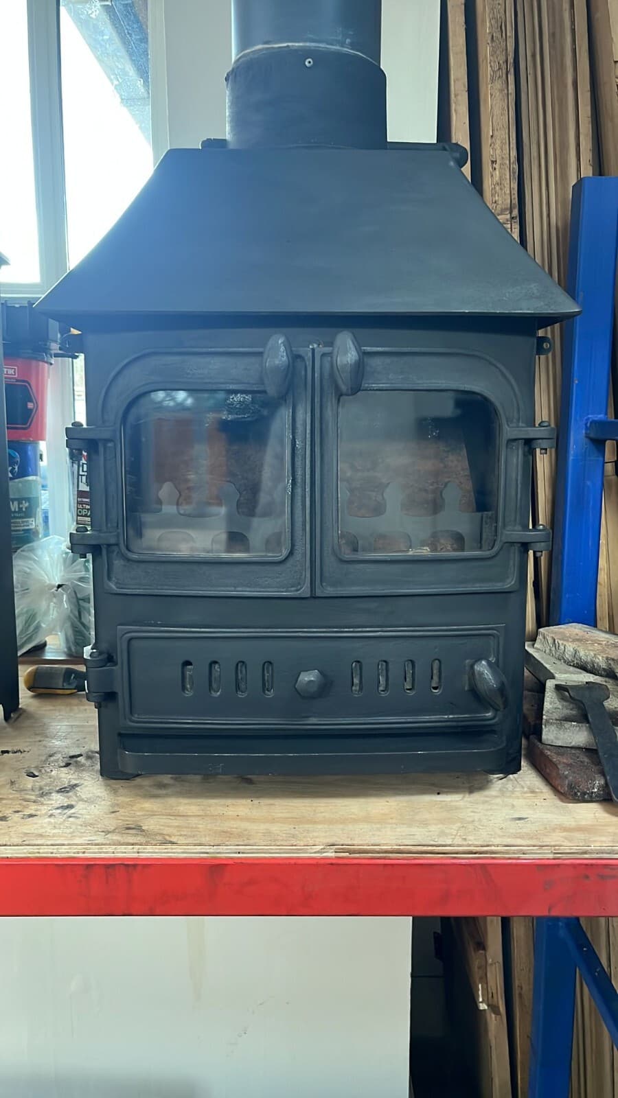 Villager Chelsea Duo Stove, 5kW, MULTIFUEL, (log,wood+burner), DEFRA ๐๐ โ view 3