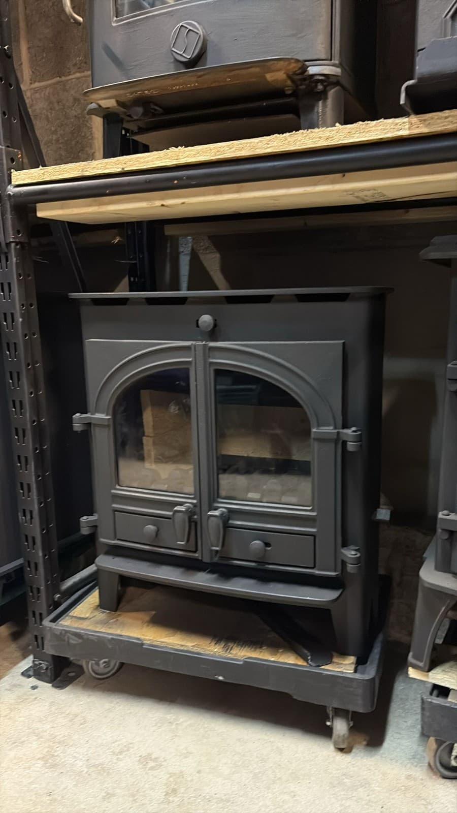 HUNTER Inset Stove 5Kw, Multifuel DELIVERY — view 3