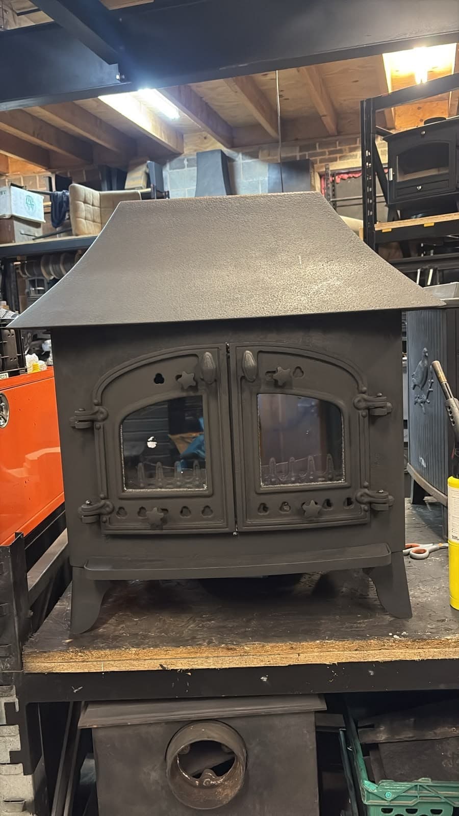 Villager A RANGE Stove, 16kW, MULTIFUEL, COAL (log,wood+burner), ๐๐๐๐ โ view 5