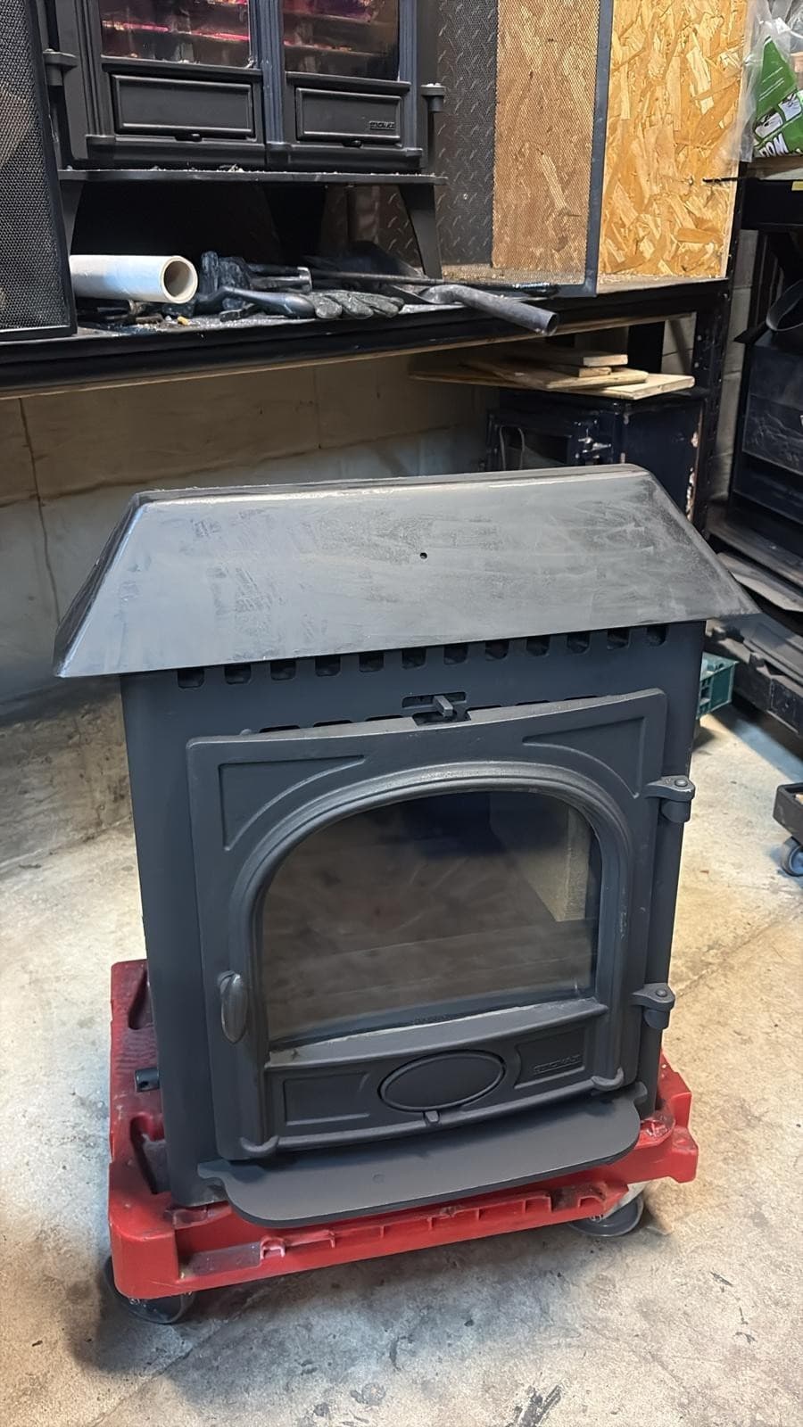 Stovax Stockton 7 INSET, 7kW, Multifuel, STOVE, (log,wood+burner), DEFRA, ๐ โ view 5