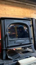 Stovax Stockton 8, 8kW, Muiltifuel Stove (log,wood+burner), DEFRA, 🚚🚚 🚚