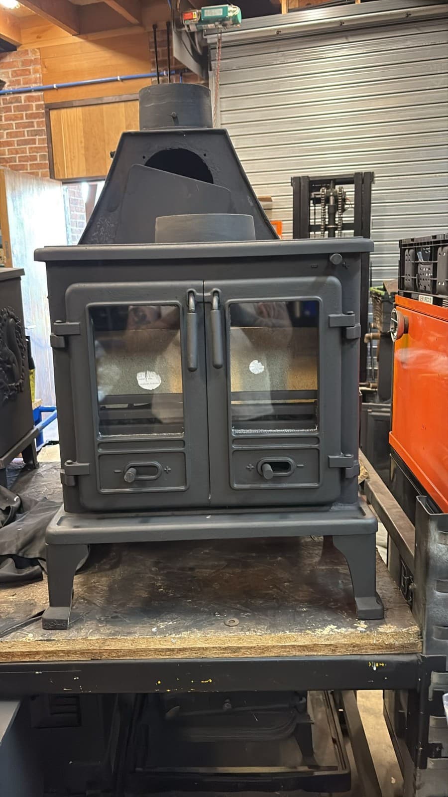 fIREFOX 8 Stove 8kw, MULTIFUEL, (log,wood+burner), , ๐๐๐ โ view 4