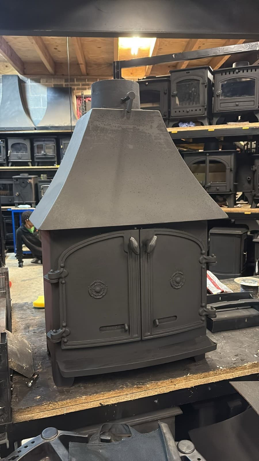 Yeoman Devon Stove 9Kw, CANOPY STOVE, Multifuel, (log,wood+burner), ๐๐ ๐ โ view 3
