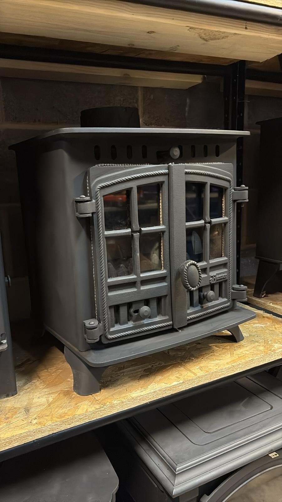 Hunter Herald 4 5kw Stove, MULTIFUEL, (log,wood+burner), DEFRA, eco stove🚚🚚🚚 — view 3