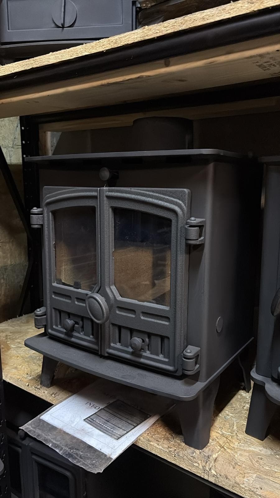 Hunter Herald 4 Stove, 5kW, Wood Stove, (log,wood+burner)🚚🚚🚚🚚🚚 — view 3