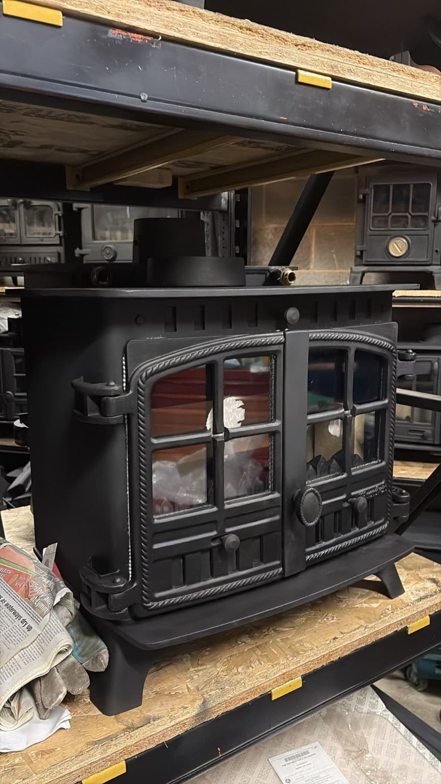 Hunter Herald 8 Stove 8kw, COAL, MULTIFUEL, (log,wood+burner), DELIVERY 🚚🚚 — view 4