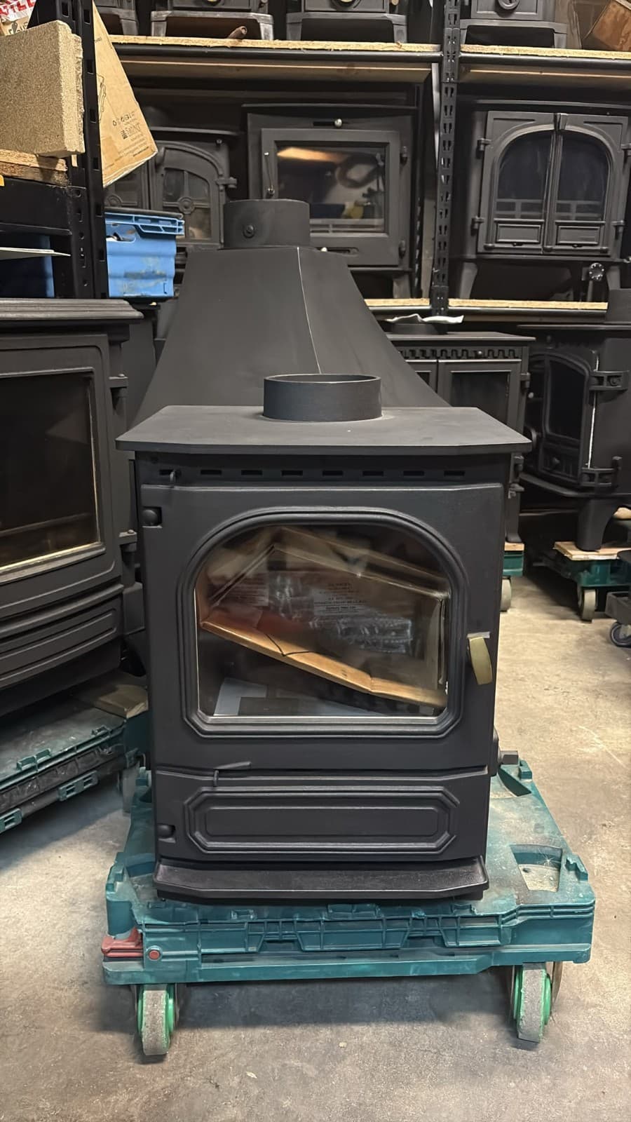 Dunsley Highlander 5 Stove 5kw, BOILER, MULTIFUEL, (log,wood+burner), DEFRA, 🚚 — view 4