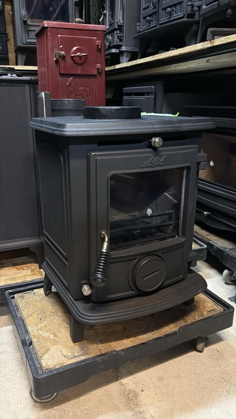AGA wenlock classic 5KW STOVE COAL, MULTIFUEL, (log,wood+burner), DELIVERY ๐ โ view 2