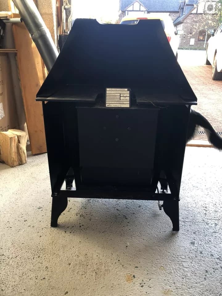 Hunter Herald 6 6KW lpg gas stove fire — view 2