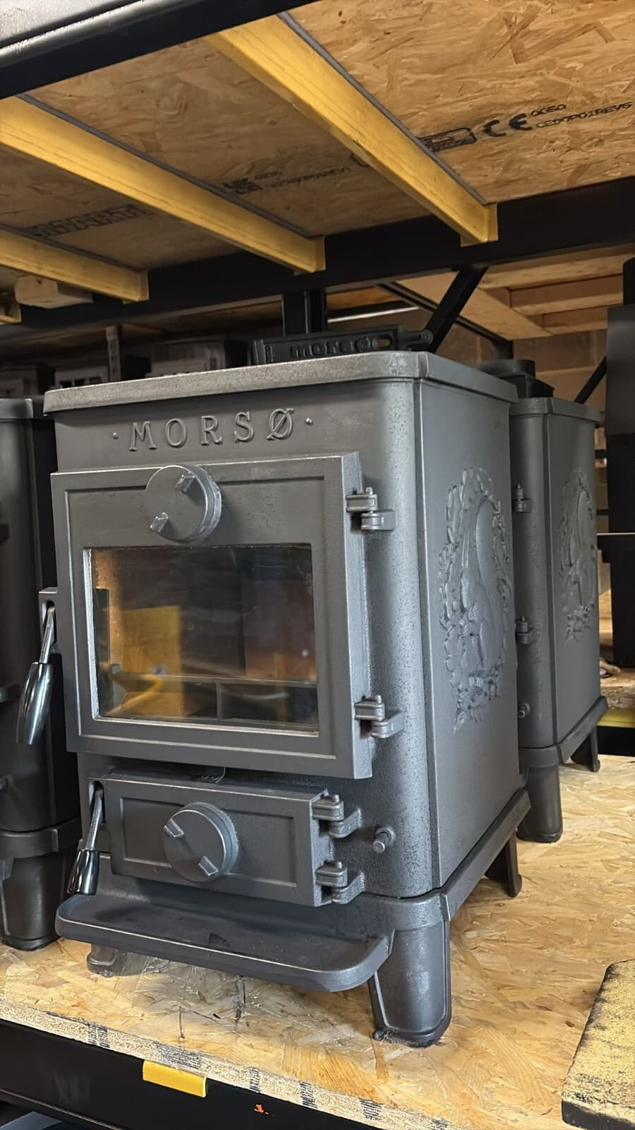 Morso Squirrel 1410 Stove, 5kW, MULTIFUEL, (log,wood+burner), DELIVERY🚚🚚 — view 5