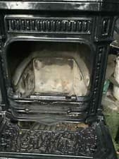 French vintage Stove, wood burner, (log,wood+burner),
