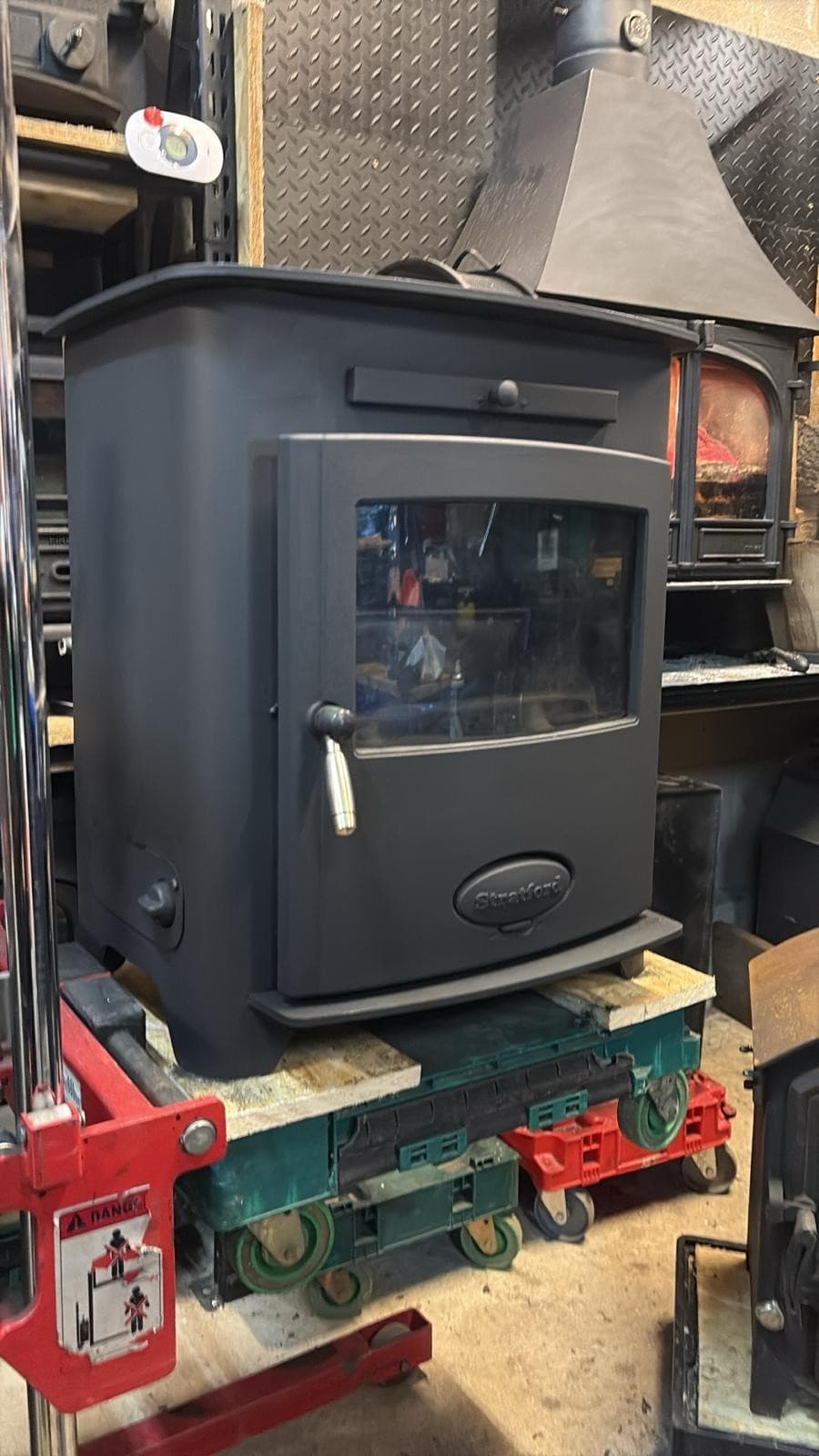 25KW BOILER STOVE Stratford eco Boiler 25, Multifuel, COAL (log,wood+burner) — view 4