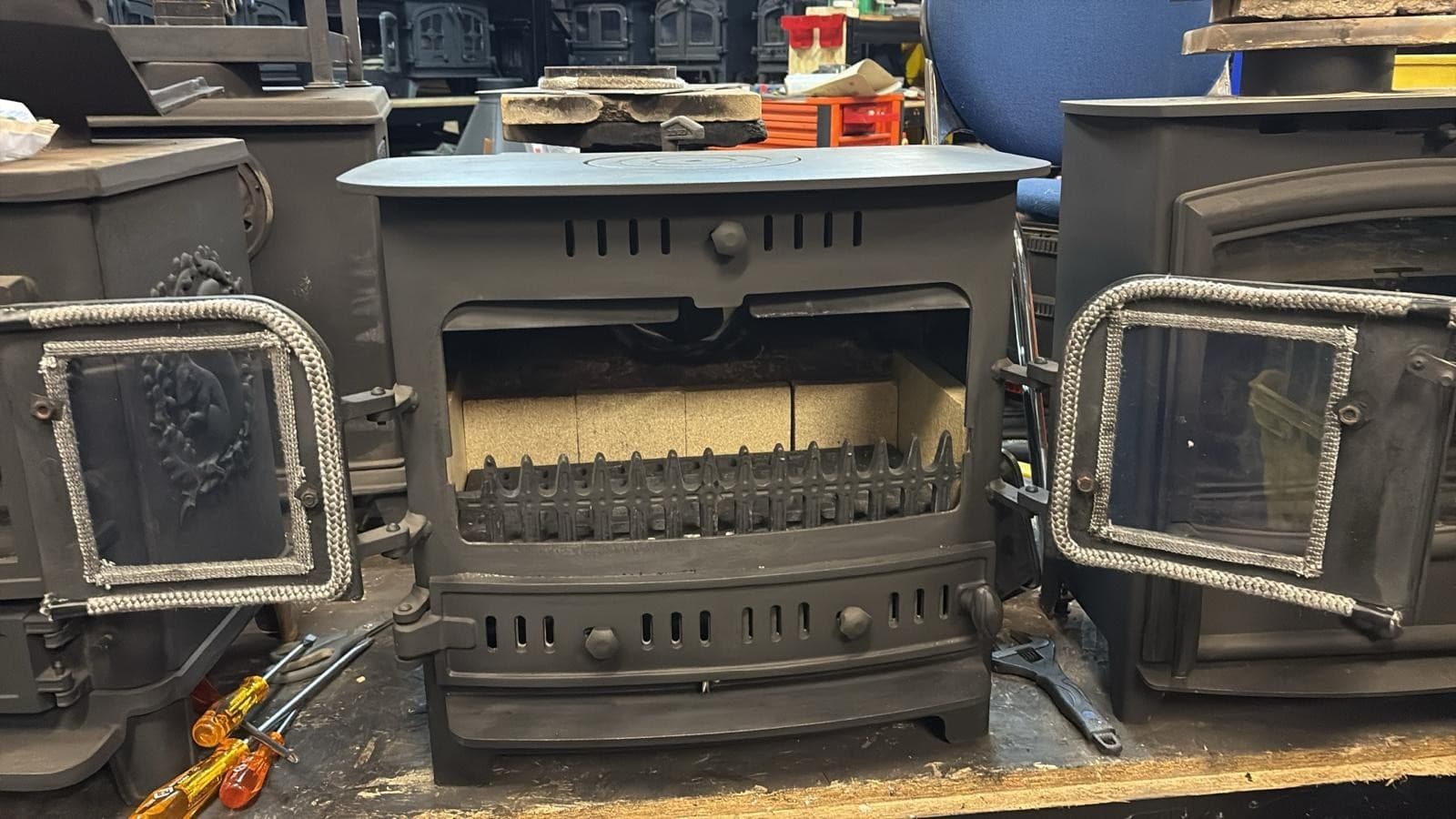 Villager Bayswater Stove, 7kW, MULTIFUEL, COAL (log,wood+burner), ๐๐๐๐ โ view 2