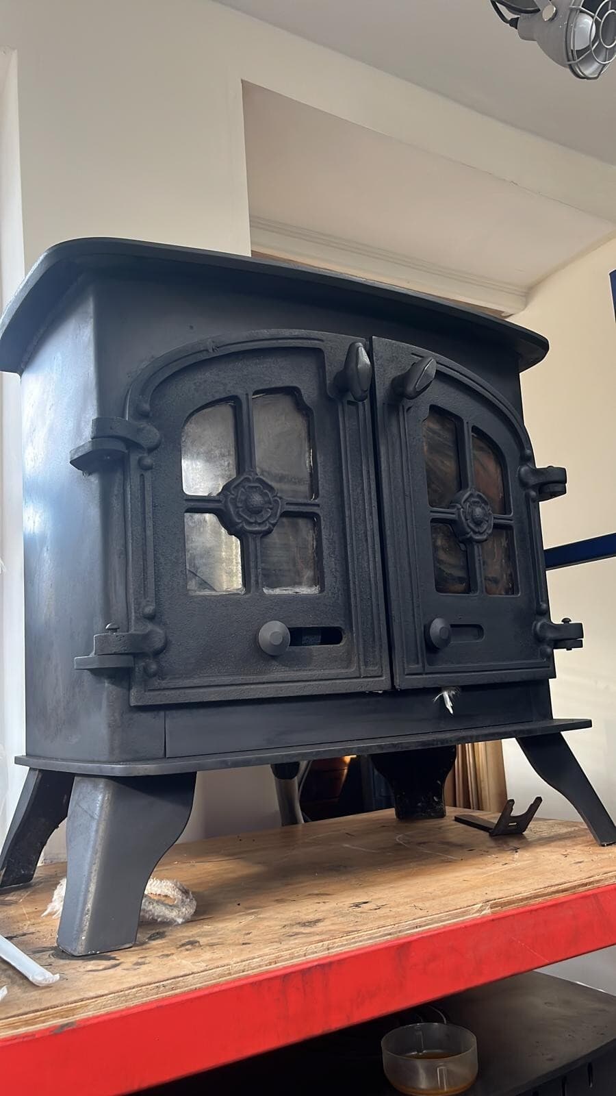 Yeoman Devon Stove 9Kw, Woodburner, Grate (log,wood+burner), DEFRA 🚚🚚 Delivery — view 2