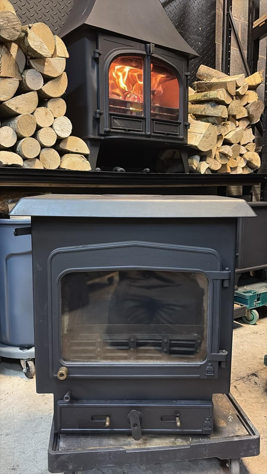 WOODWARM 8kW BOILER Stove, MULTIFUEL, COAL(log,wood+burner) BOILER ๐๐ โ view 3