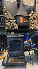 Broseley Cast Iron Stove, 5kW, MULTIFUEL, (log,wood+burner), DEFRA 🚚🚚