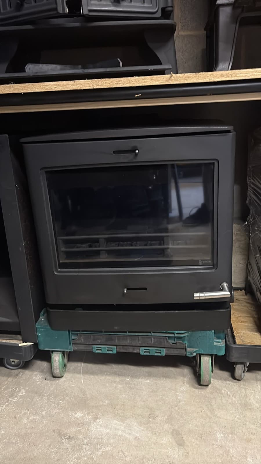YEOMAN CL8, STOVE 8kW, Muiltifuel Stove COAL LOGBURNER (log,wood+burner), 🚚🚚 — view 4