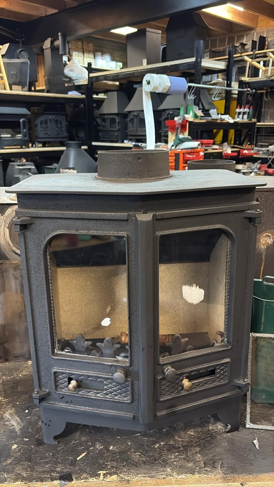 Charnwood Country 6 Stove, Woodburner, (log,wood+burner), DEFRA, ๐๐๐ โ view 3