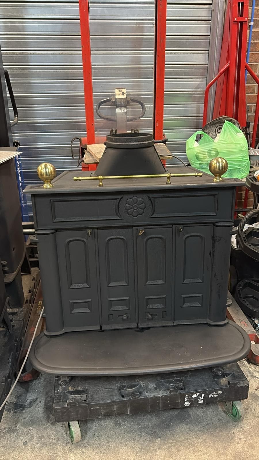 Regency Franklin Stove 10-14Kw, MULTIFUEL, (log,wood+burner), MASSIVE 85CM ๐๐ โ view 4