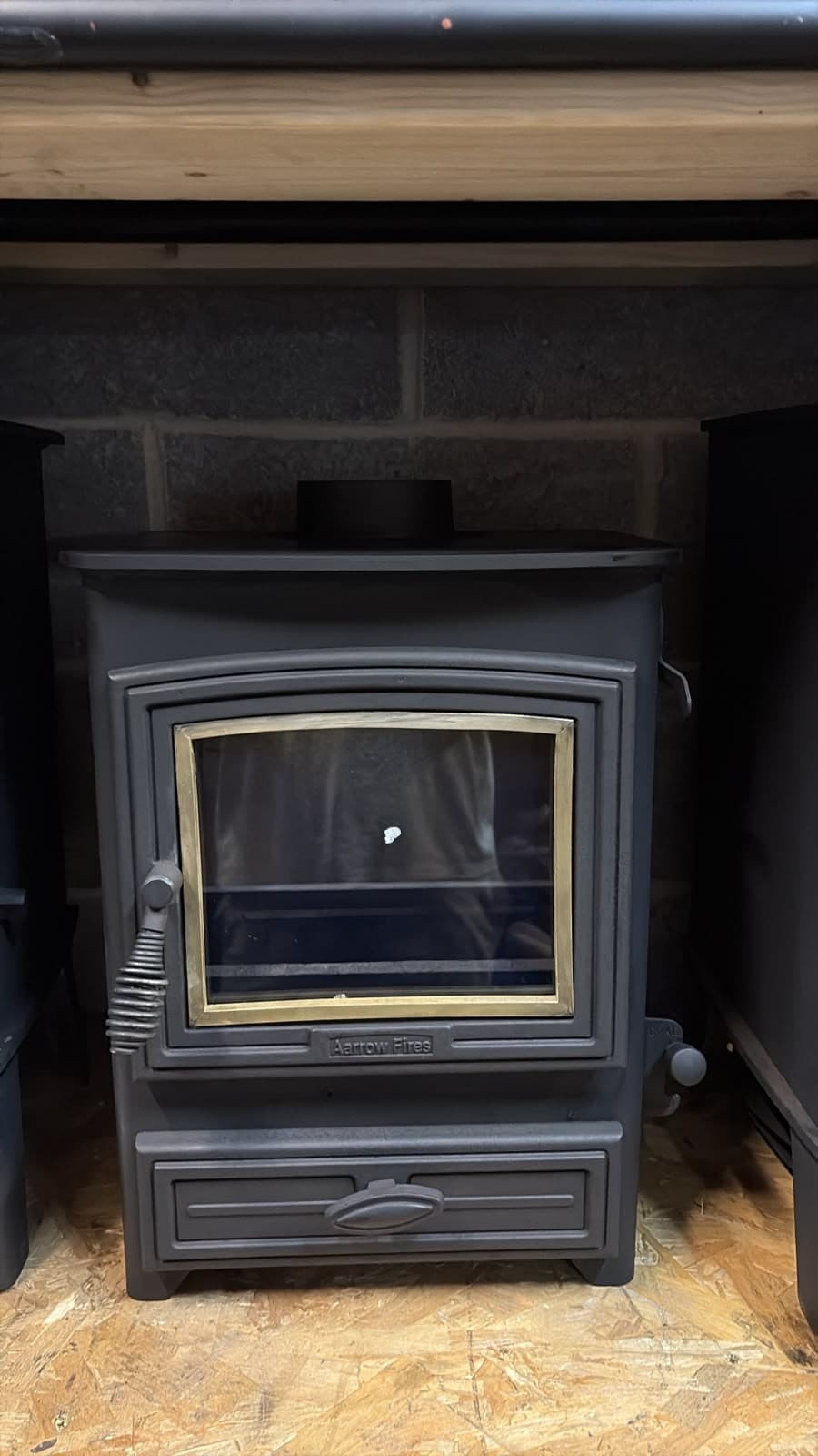 Aarrow Becton 5, multifuel Stove coal log burner delivery available! — view 4