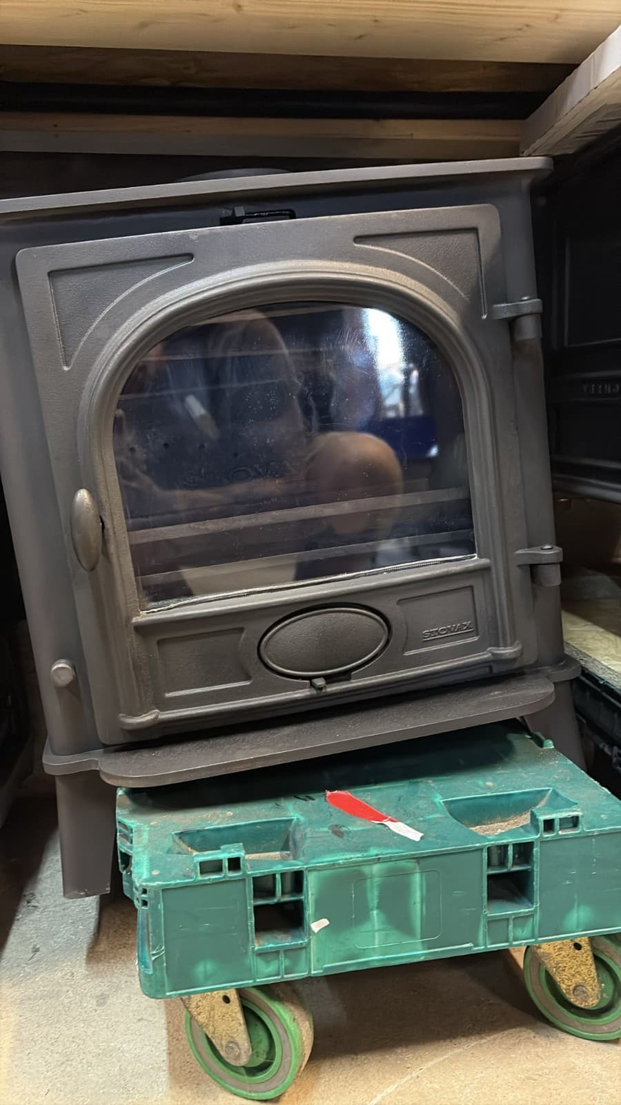 Stovax Stockton 7, 7kW, Multifuel, STOVE, (log,wood+burner), DEFRA, ๐๐ ๐ โ view 2