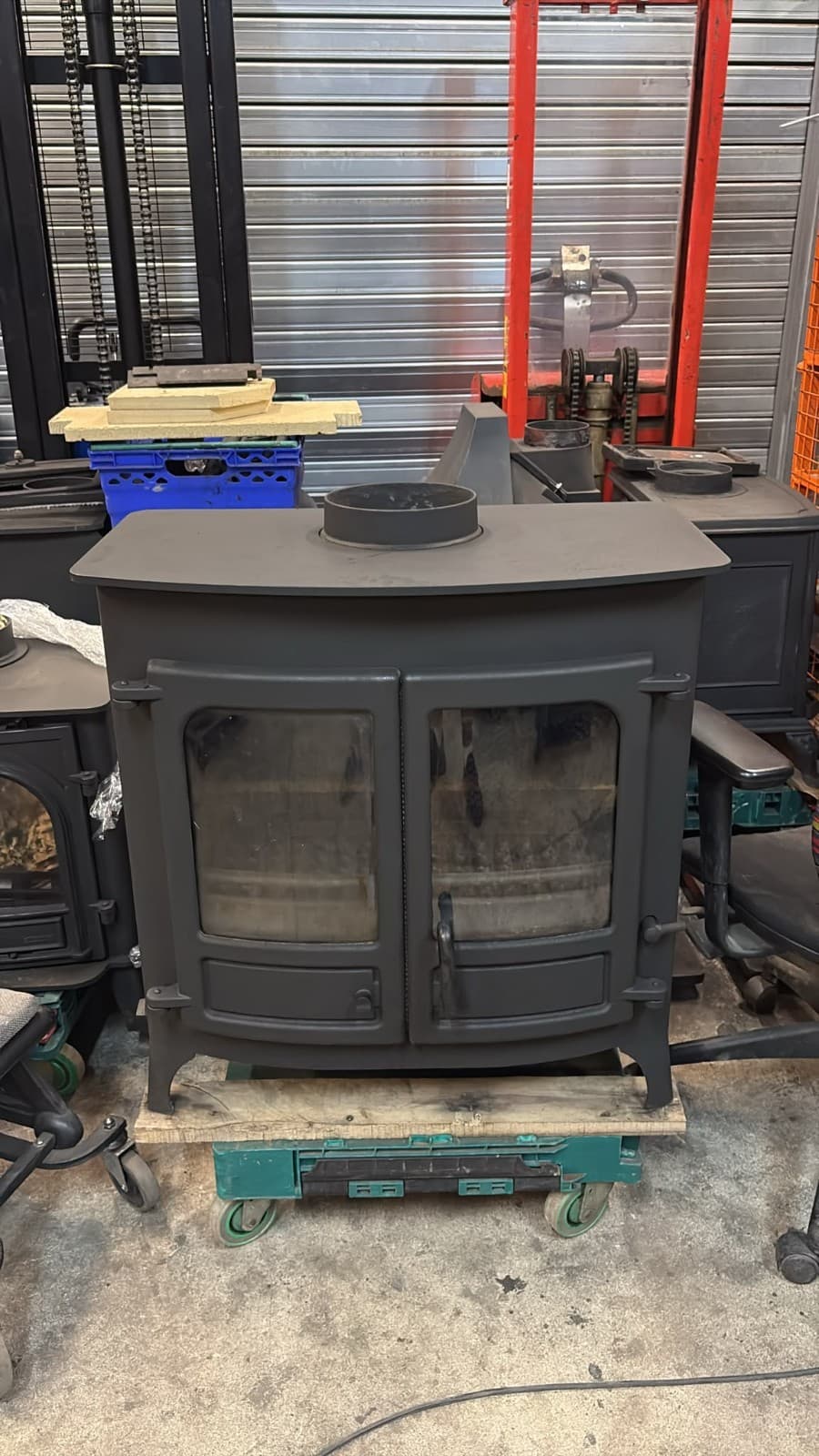 Charnwood Island 3 16KW Stove, MULTIFUEL, BOILER,COAL(log,wood+burner) DEFRA🚚🚚