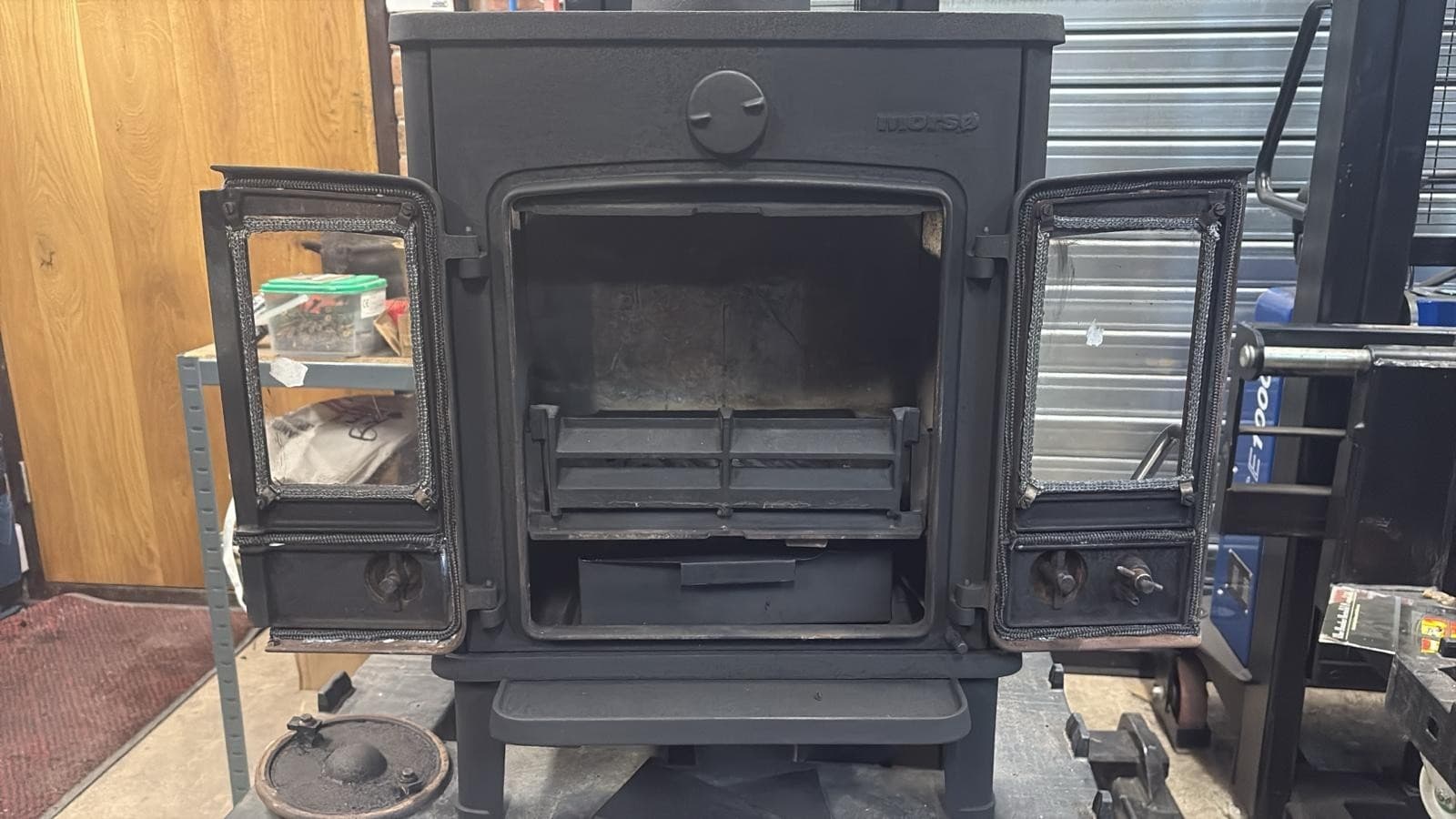 Morso Lion Stove, 8-10kw MULTIFUEL, COAL(log,wood+burner), DEFRA, 🚚🚚🚚🚚 — view 3