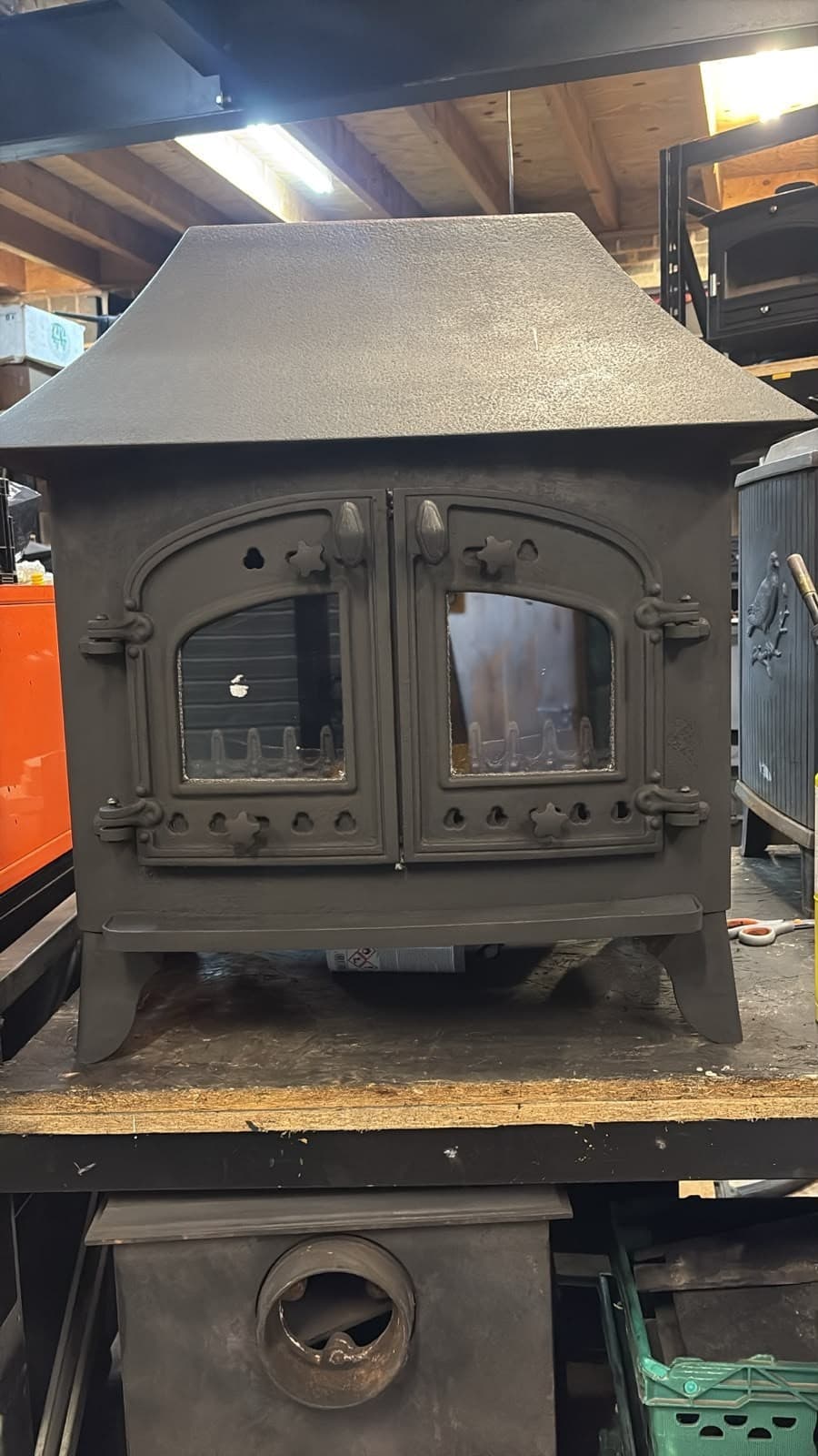 Villager A RANGE Stove, 16kW, MULTIFUEL, COAL (log,wood+burner), ๐๐๐๐ โ view 3