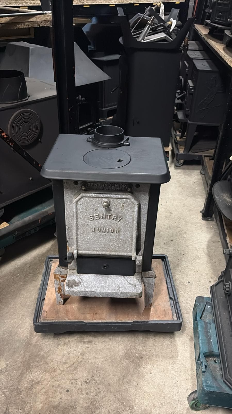 Sentry stove ,20-30K BTU BOILER, MULTIFUEL, COAL (log,wood+burner), ๐๐ NEW โ view 2