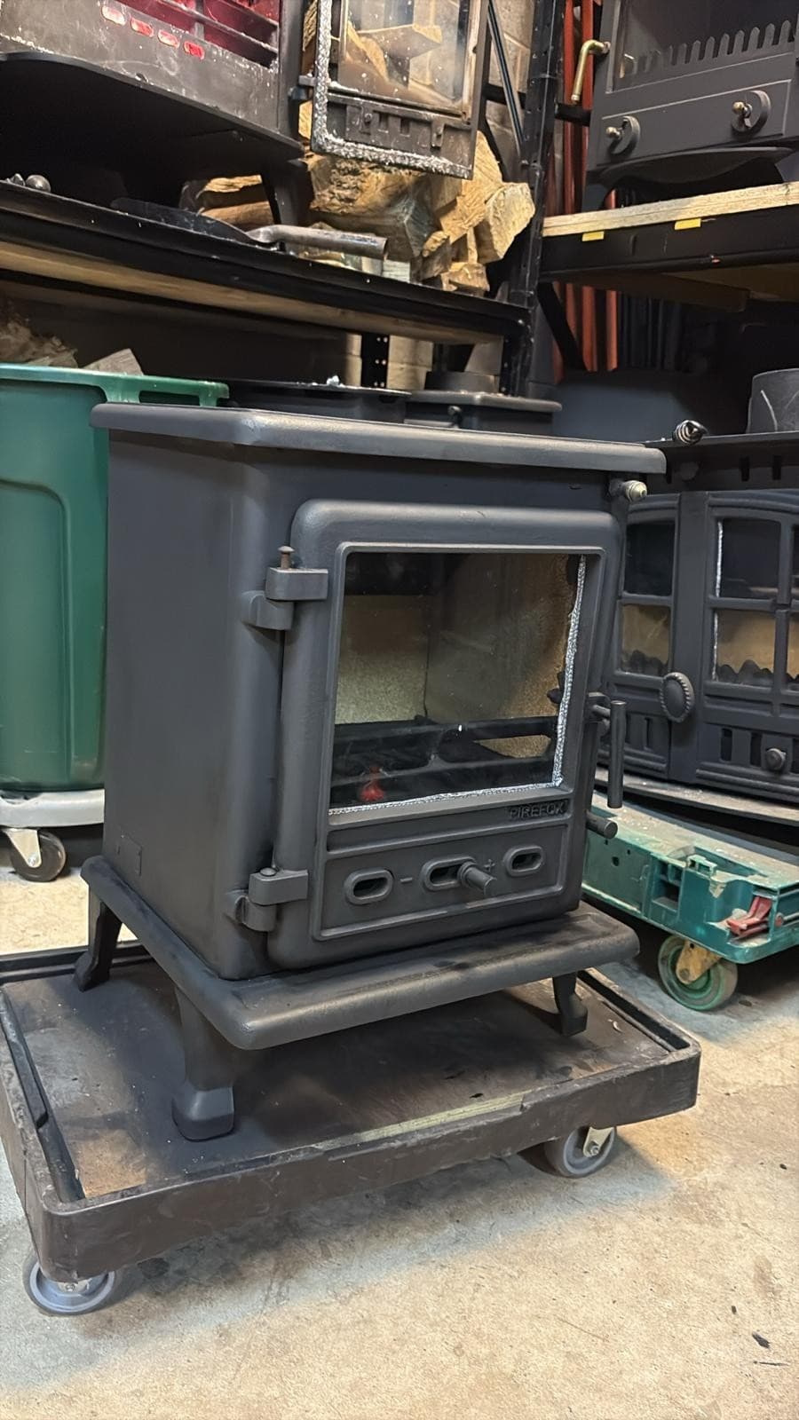 Firefox 5 Stove 5kw, MULTIFUEL, (log,wood+burner), DEFRA, 🚚🚚🚚 — view 5
