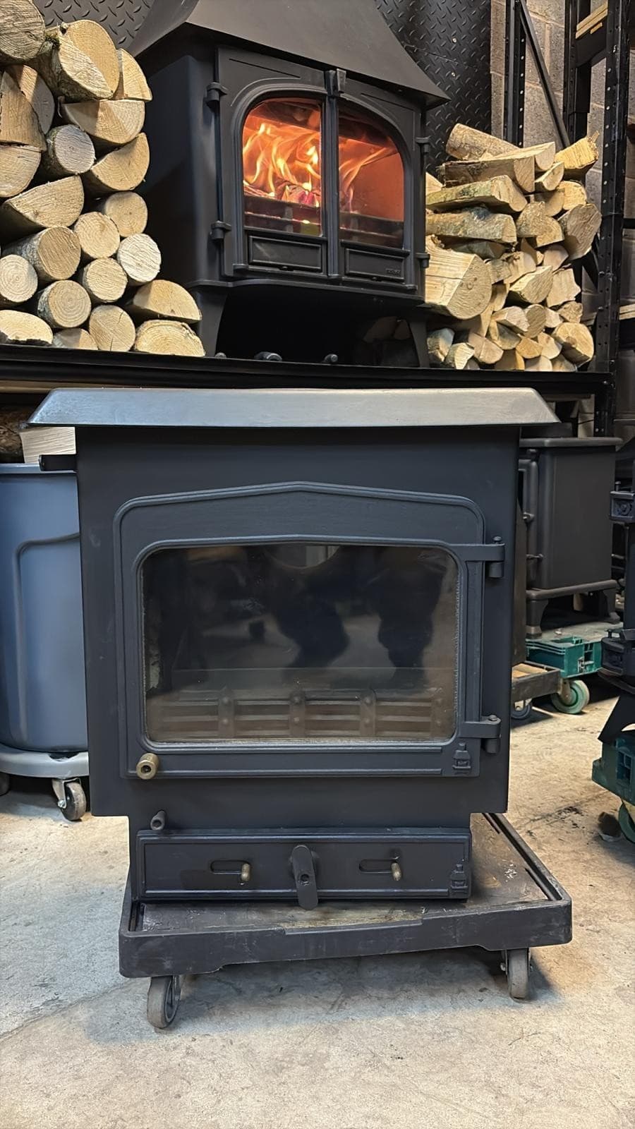 WOODWARM 8kW BOILER Stove, MULTIFUEL, COAL(log,wood+burner) BOILER ๐๐