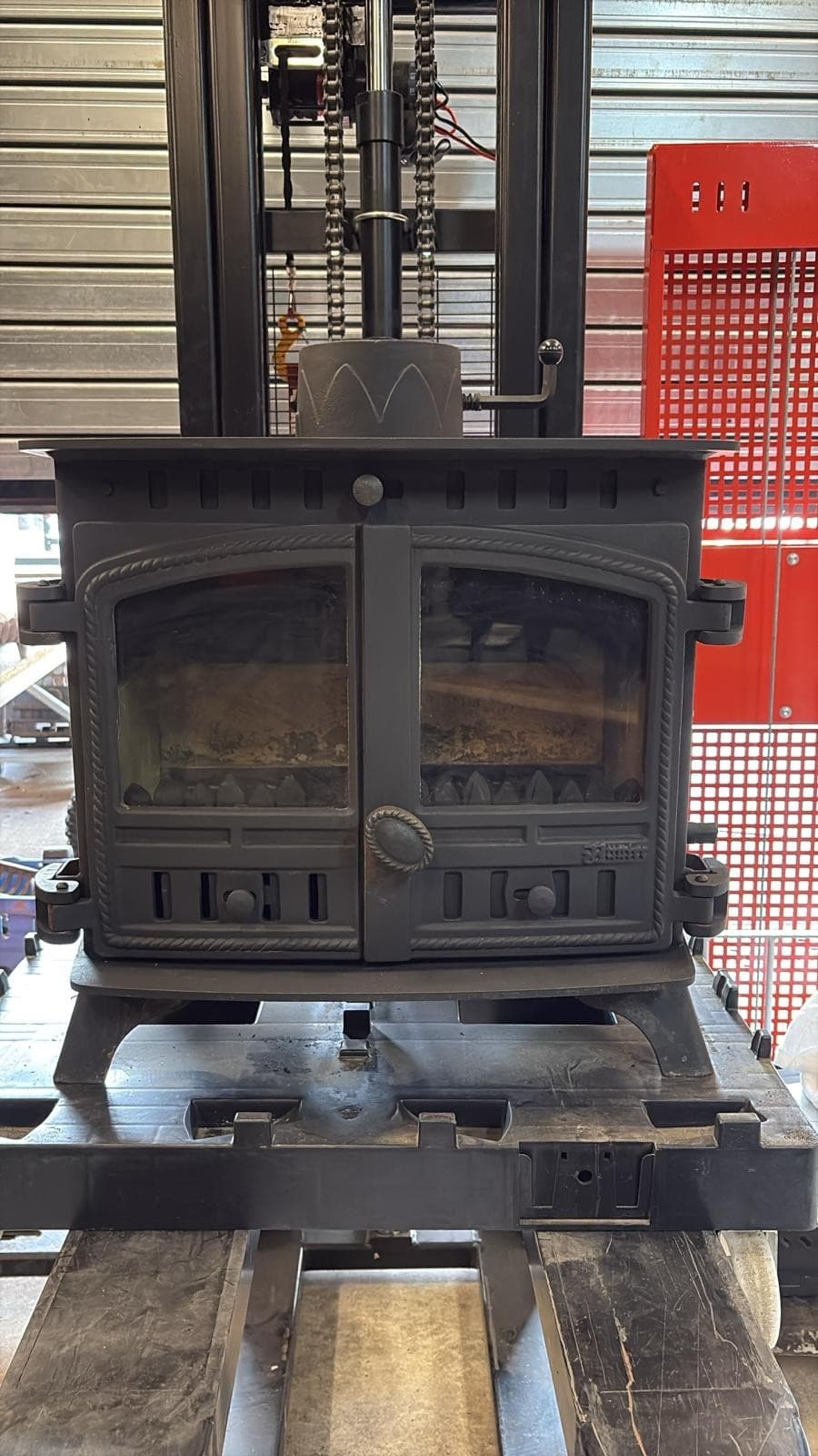 Hunter Herald 8 Stove Mk2 8kw, MULTIFUEL, (log,wood+burner), DEFRA, ๐๐ โ view 4