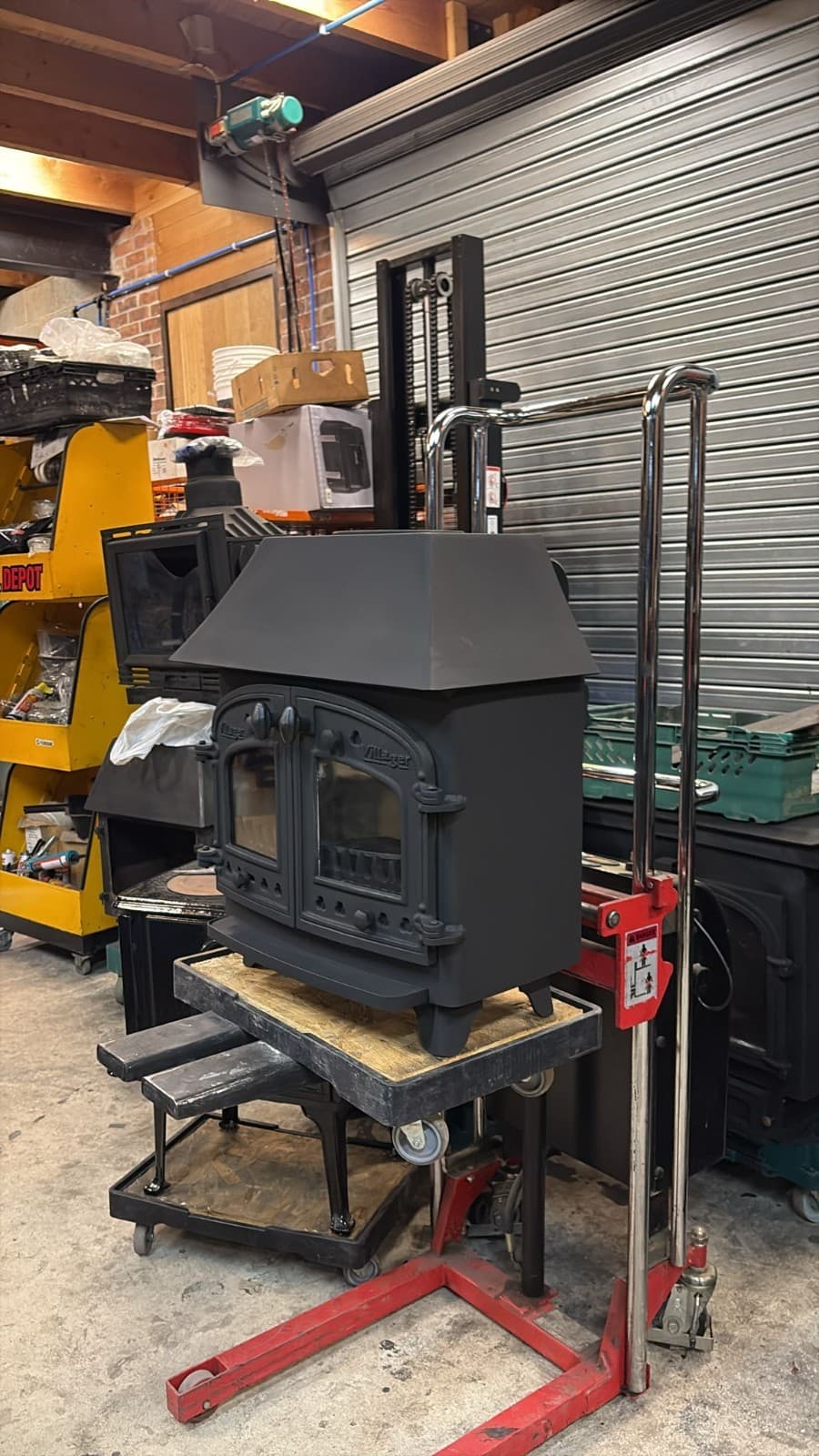 Villager B range 7kw, Stove, MULTIFUEL, (log,wood+burner), DEFRA, eco stove🚚🚚 — view 2