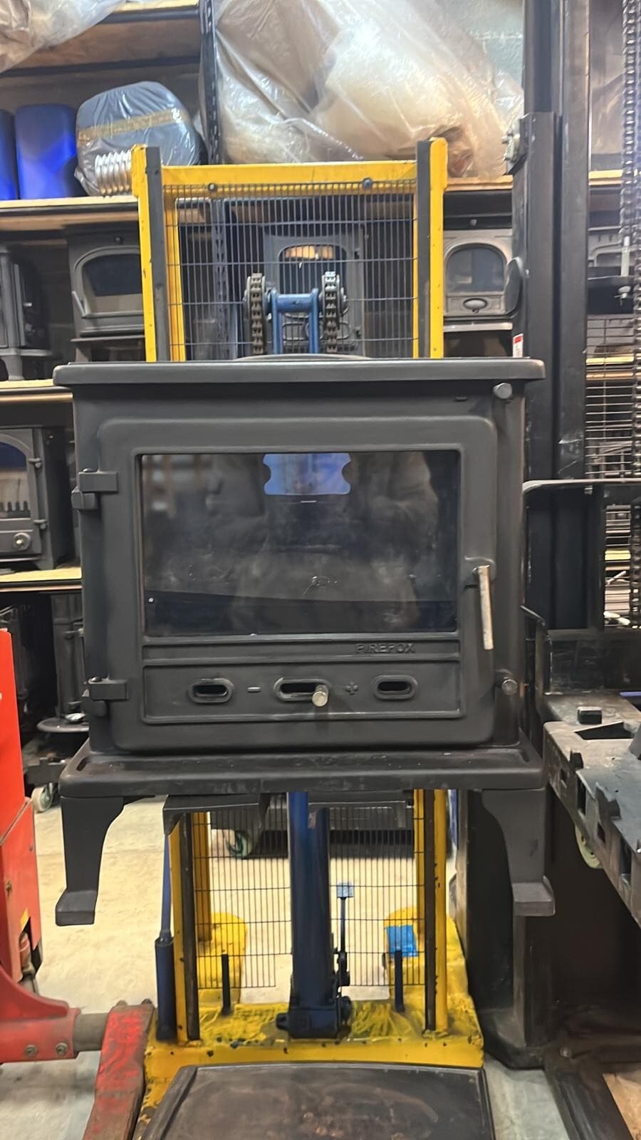 fIREFOX 8 Stove 8kw, MULTIFUEL, (log,wood+burner), DEFRA, ๐๐๐ โ view 3