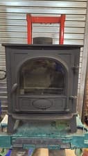 🔥 RESTORED “STOVAX STOCKTON 5” 5KW Multifuel DEFRA stove Wood Log Burner 🔥