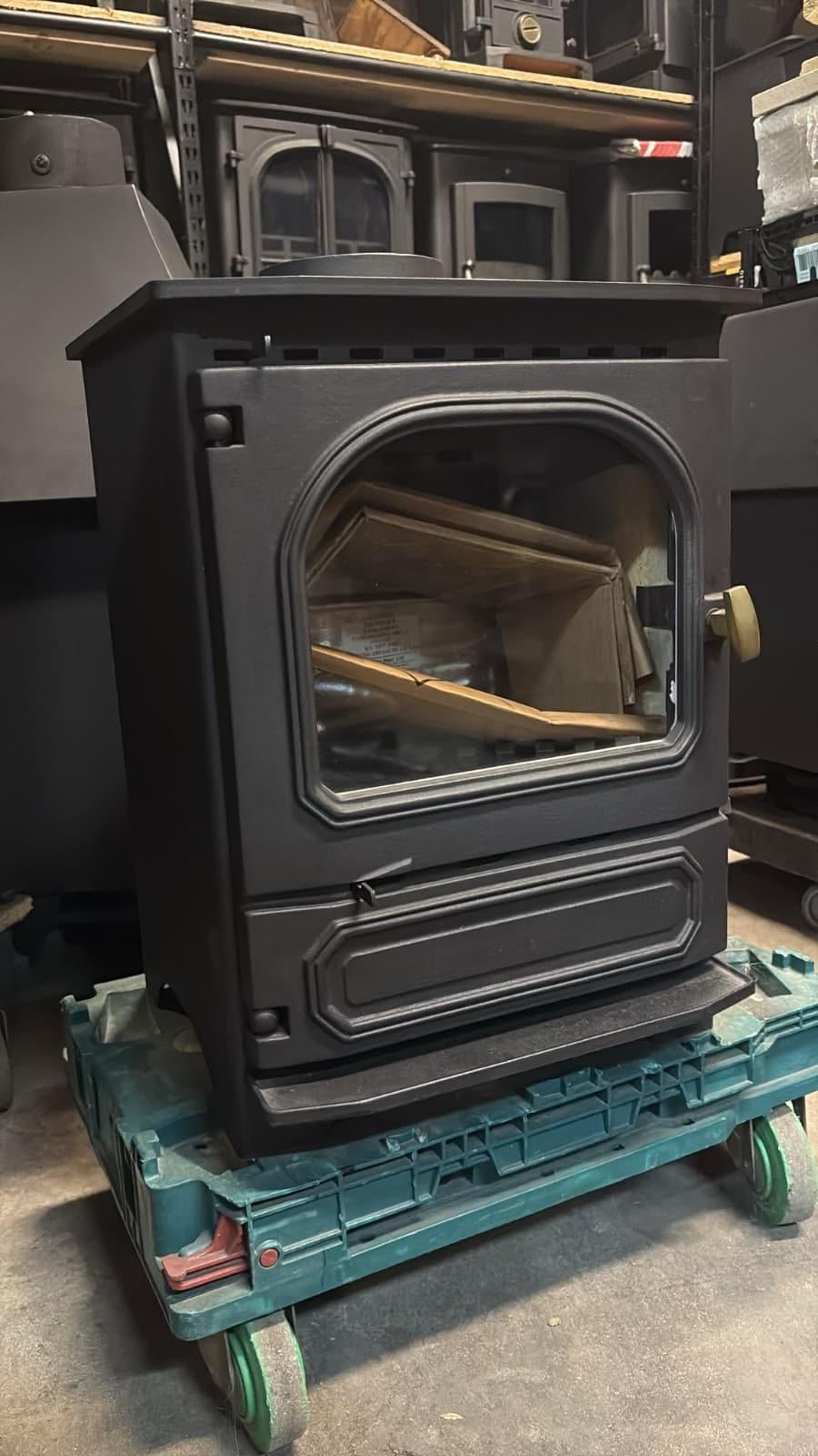 Dunsley Highlander 5 Stove 5kw, BOILER, MULTIFUEL, (log,wood+burner), DEFRA, 🚚 — view 2