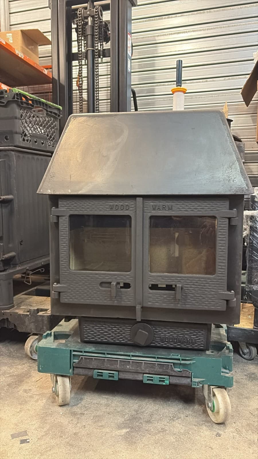 Woodwarm Fireblaze Stove, 8Kw MULTI FUEL (log,wood+burner), ๐๐ โ view 3