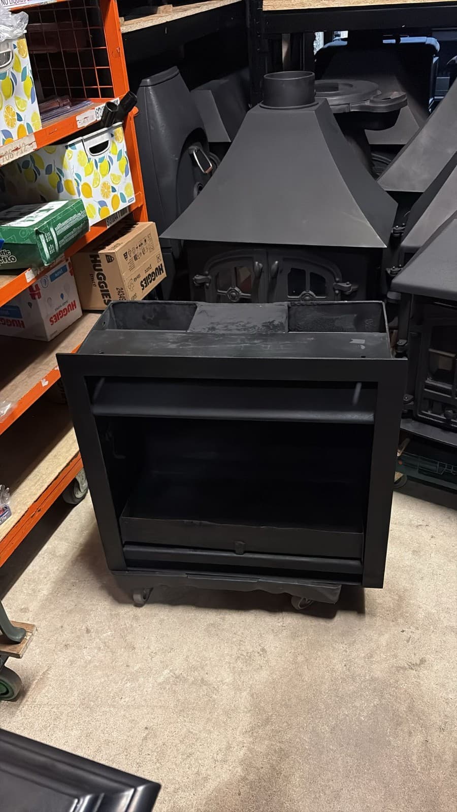 Jetmaster Universal Fireplace Wood Burning Stove, Woodburner, Logburner — view 5