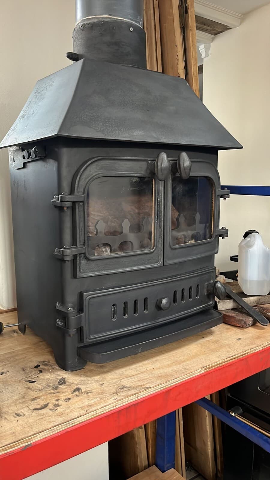 Villager Chelsea Duo Stove, 5kW, MULTIFUEL, (log,wood+burner), DEFRA ๐๐ โ view 2